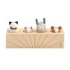 Sebra Wooden pop up trælegetøj