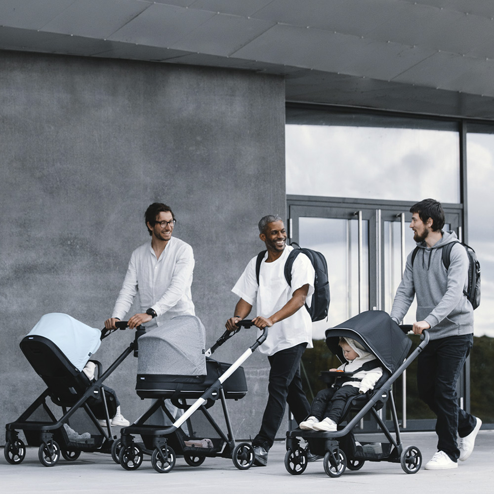 Thule Shine klapvogn Misty Rose