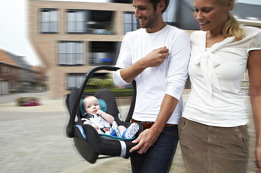 AeroMoov sædepude til babyautostol mint