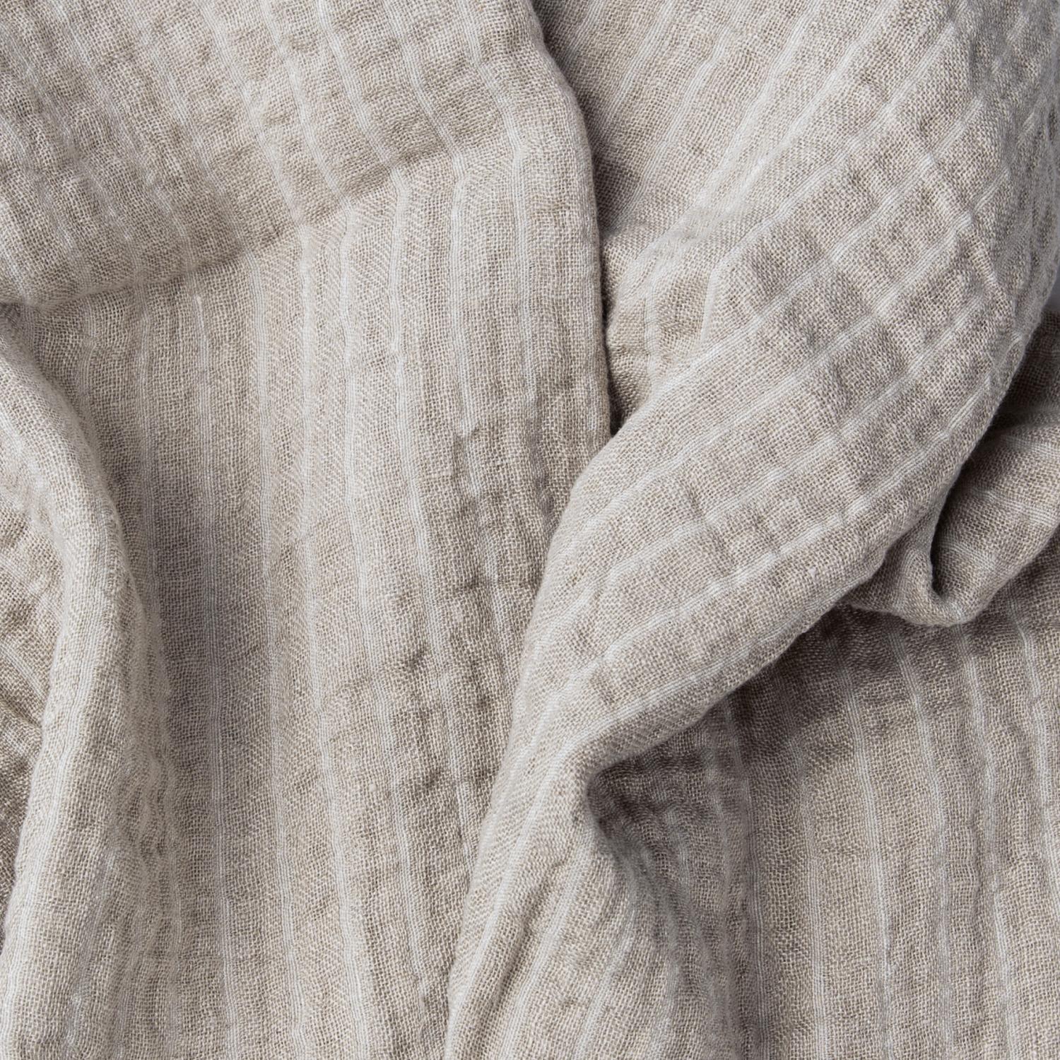 NG baby linned tæppe natur/ivory