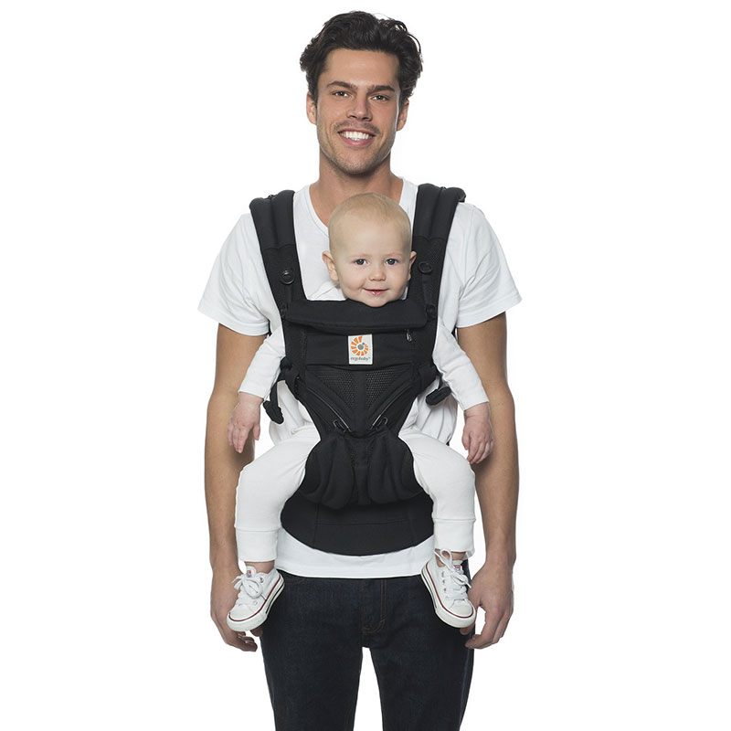 Ergobaby bæresele Omni 360 Cool Air Mesh Grey