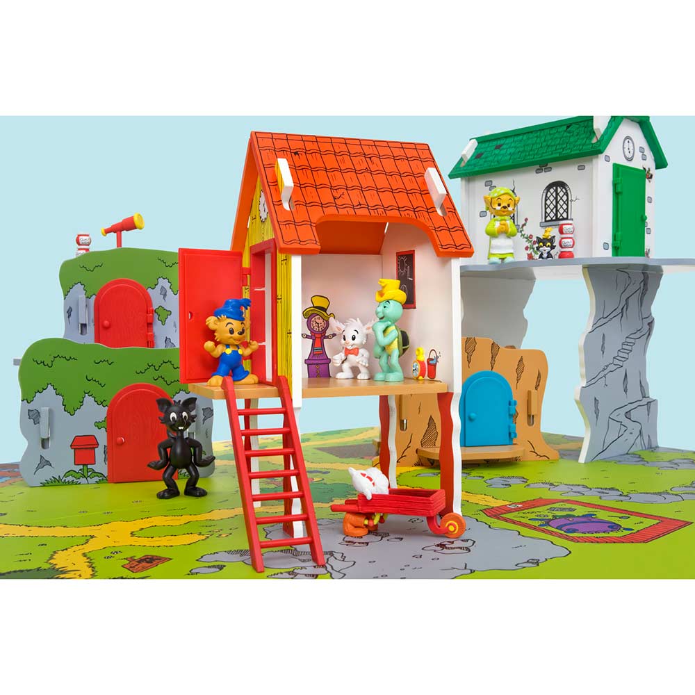 Bamseby med legeplads