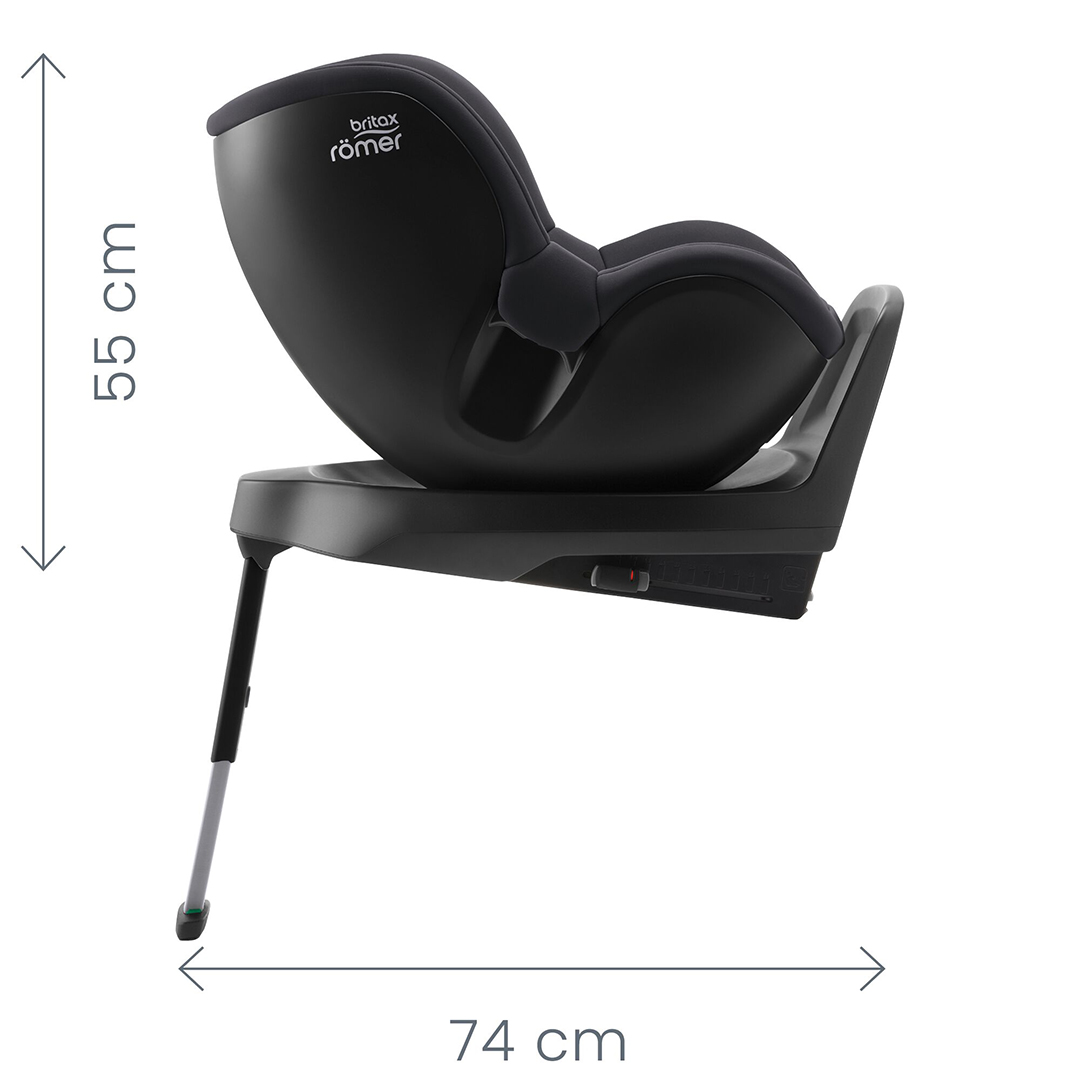 Britax Dualfix M Plus Midnatsgrå