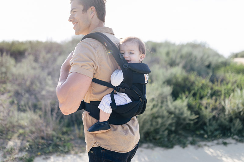Ergobaby bæresele Omni 360 Cool Air Mesh Grey