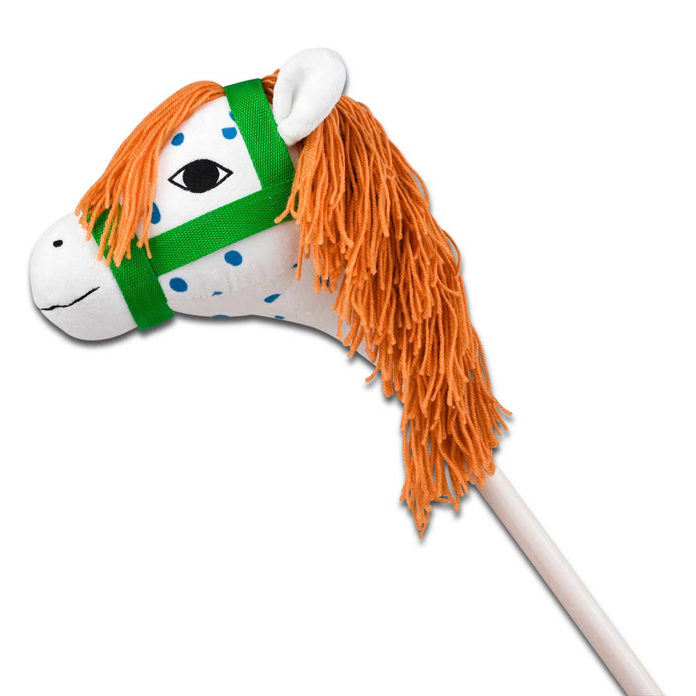 Pippi Lille gammel mand kasket hest