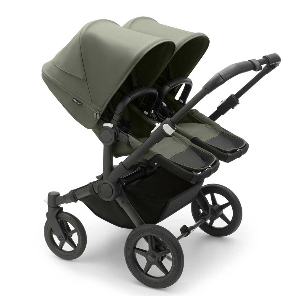 Bugaboo Donkey 5 Twin klapvogn Skovgrøn