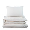 Ng Baby dynebetræk Voksen/Junior Muslin Ivory