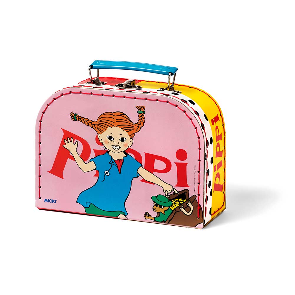 Pippi kuffert pink 20cm