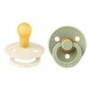 BIBS-sut 2-Pack Sage/Ivory 0-6 måneder