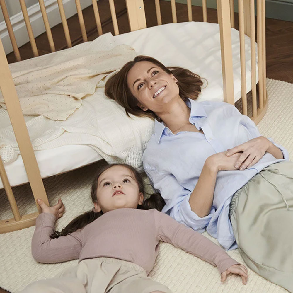 Stokke Sleepi Mini V3 tremmeseng Hazy Grey